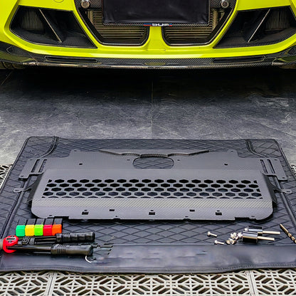 MAX CARBON Dry Carbon Underbody Protection Floor Protection for BMW G80 G81 M3 G82 G83 M4 M2 G87 SQ Style