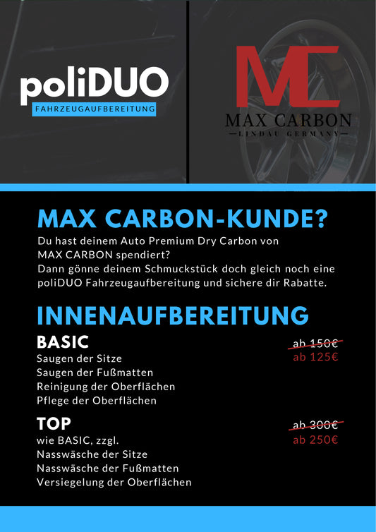 MC Advantage World Partner Services - poliDUO vehicle preparation in Lindau on Lake Constance