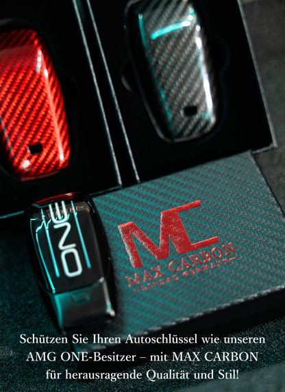 MAX CARBON Premium Key Cover Case Cover for BMW 1 Series 2 Series 3 Series 4 Series 5 Series 6 Series 7 Series M2 M3 M4 M135i M140i M235i M240i X1 X3 X4 X5 X6