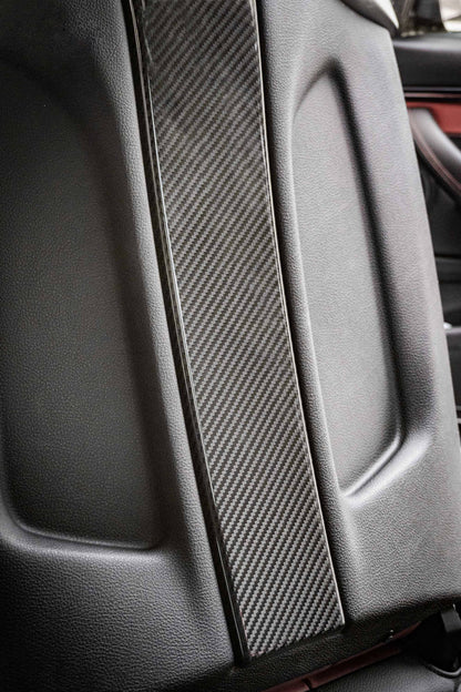 MAX CARBON Dry Carbon Prepreg Seat Cover suitable for BMW M2 Competition F87 M3 F80 M4 F82 F83 