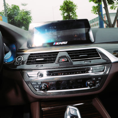 MAX CARBON DRY CARBON Performance replacement gear selector switch covers suitable for BMW M5 F90 X3M F97 X4M F98 