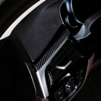 MAX CARBON DRY CARBON Performance replacement gear selector switch covers suitable for BMW M5 F90 X3M F97 X4M F98 