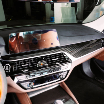 MAX CARBON DRY CARBON Performance replacement gear selector switch covers suitable for BMW M5 F90 X3M F97 X4M F98 