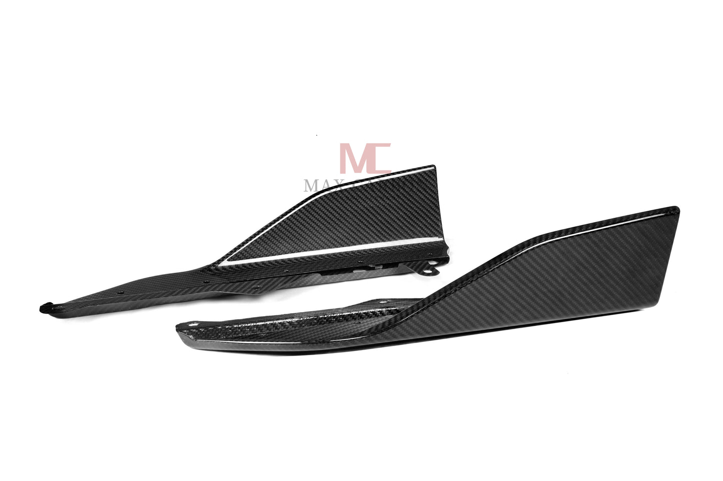 MAX CARBON Performance Real Carbon Dry Carbon Prepreg Side Flaps for BMW G42 M240i