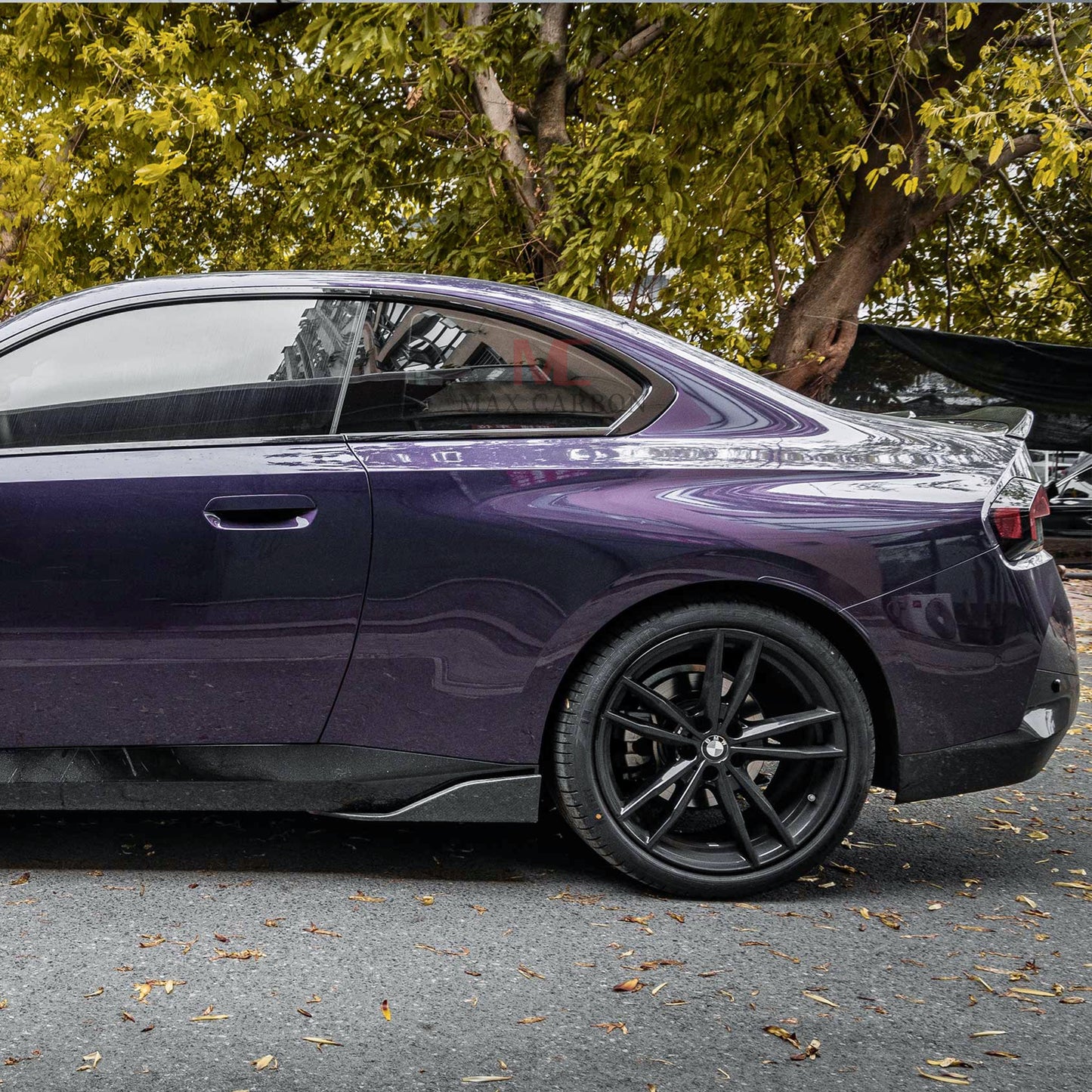 MAX CARBON Performance Real Carbon Dry Carbon Prepreg Side Flaps for BMW G42 M240i