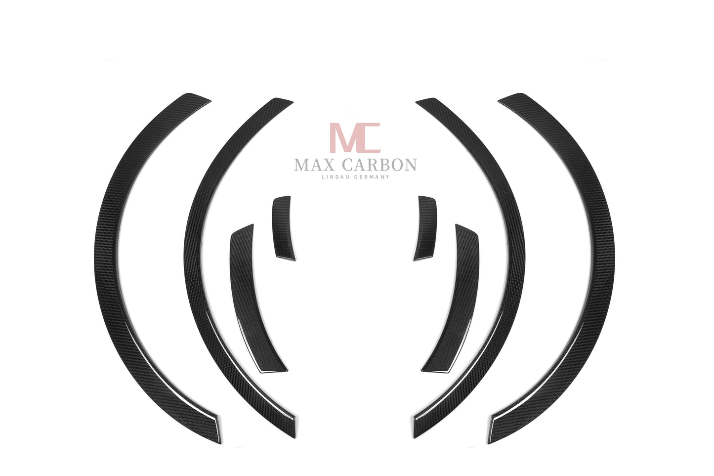 MAX CARBON Performance Dry Carbon wheel house preparation covers for BMW 2 Series G42 incl. M240i 