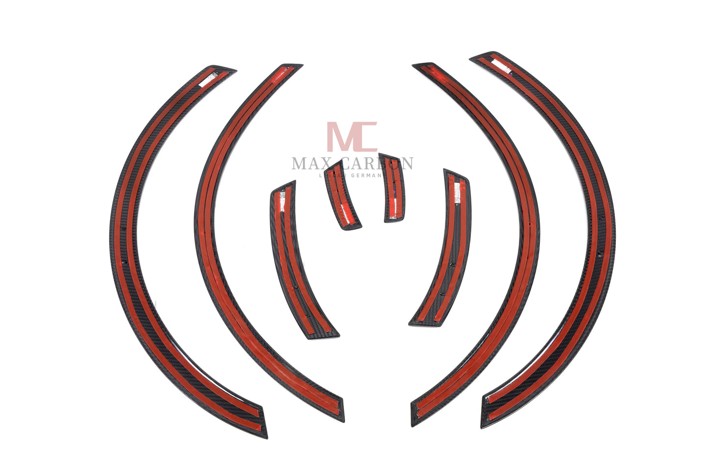 MAX CARBON Performance Dry Carbon wheel house preparation covers for BMW 2 Series G42 incl. M240i 