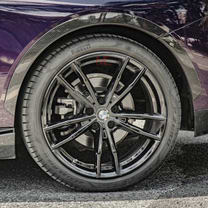 MAX CARBON Performance Dry Carbon wheel house preparation covers for BMW 2 Series G42 incl. M240i 