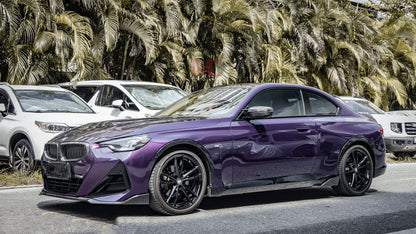 MAX CARBON Performance Dry Carbon wheel house preparation covers for BMW 2 Series G42 incl. M240i 