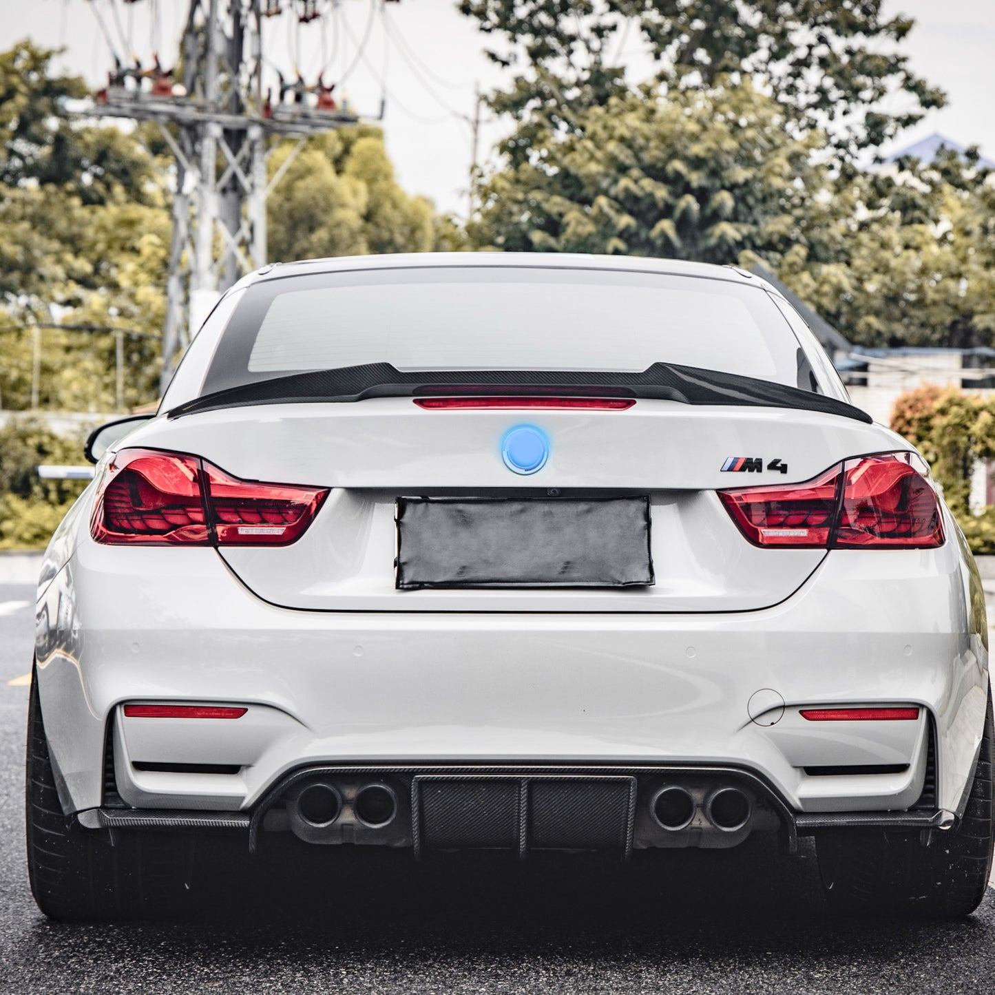 MC MAX CARBON Dry Carbon Prepreg Set Diffuser Replacement for BMW M3 F80 M4 F82 F83