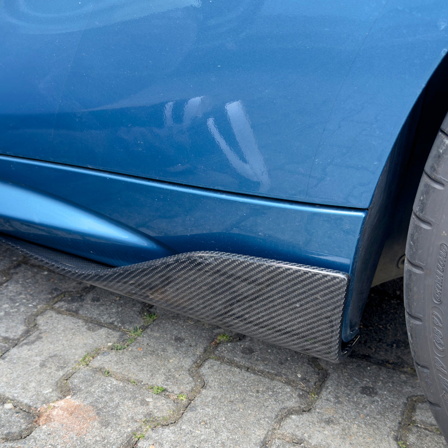 MAX CARBON Dry Carbon Prepreg Side Flaps Side Skirts fits for BMW M2 F87 M2C M2CS