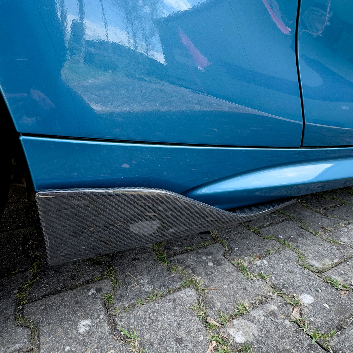 MAX CARBON Dry Carbon Prepreg Side Flaps Side Skirts fits for BMW M2 F87 M2C M2CS