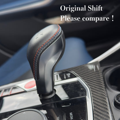 MAX CARBON Dry Carbon 1 piece gear knob attachment suitable for BMW M2 G87 M3 G80 G81 M4 G82 G83