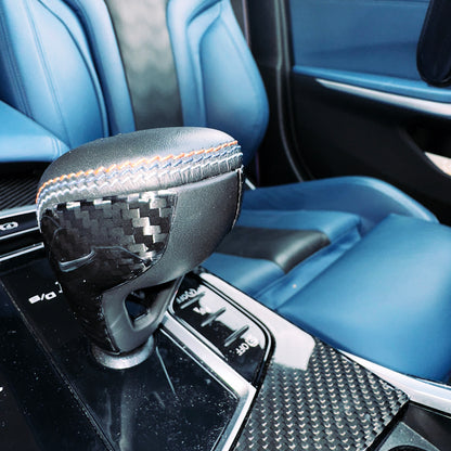 MAX CARBON Dry Carbon 1 piece gear knob attachment suitable for BMW M2 G87 M3 G80 G81 M4 G82 G83