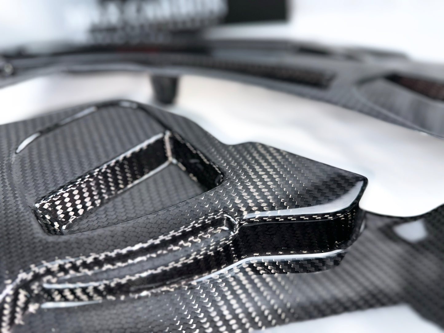 MAX CARBON Engine Compartment Cover Front DRY CARBON Prepreg for BMW G80 G81 M3 G82 G83 M4 