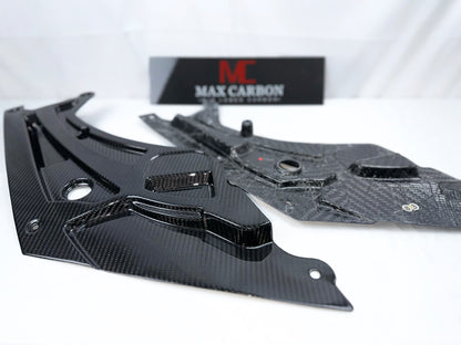 MAX CARBON Engine Compartment Cover Front DRY CARBON Prepreg for BMW G80 G81 M3 G82 G83 M4 