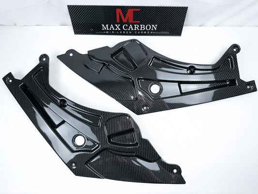 MAX CARBON Engine Compartment Cover Front DRY CARBON Prepreg for BMW G80 G81 M3 G82 G83 M4 