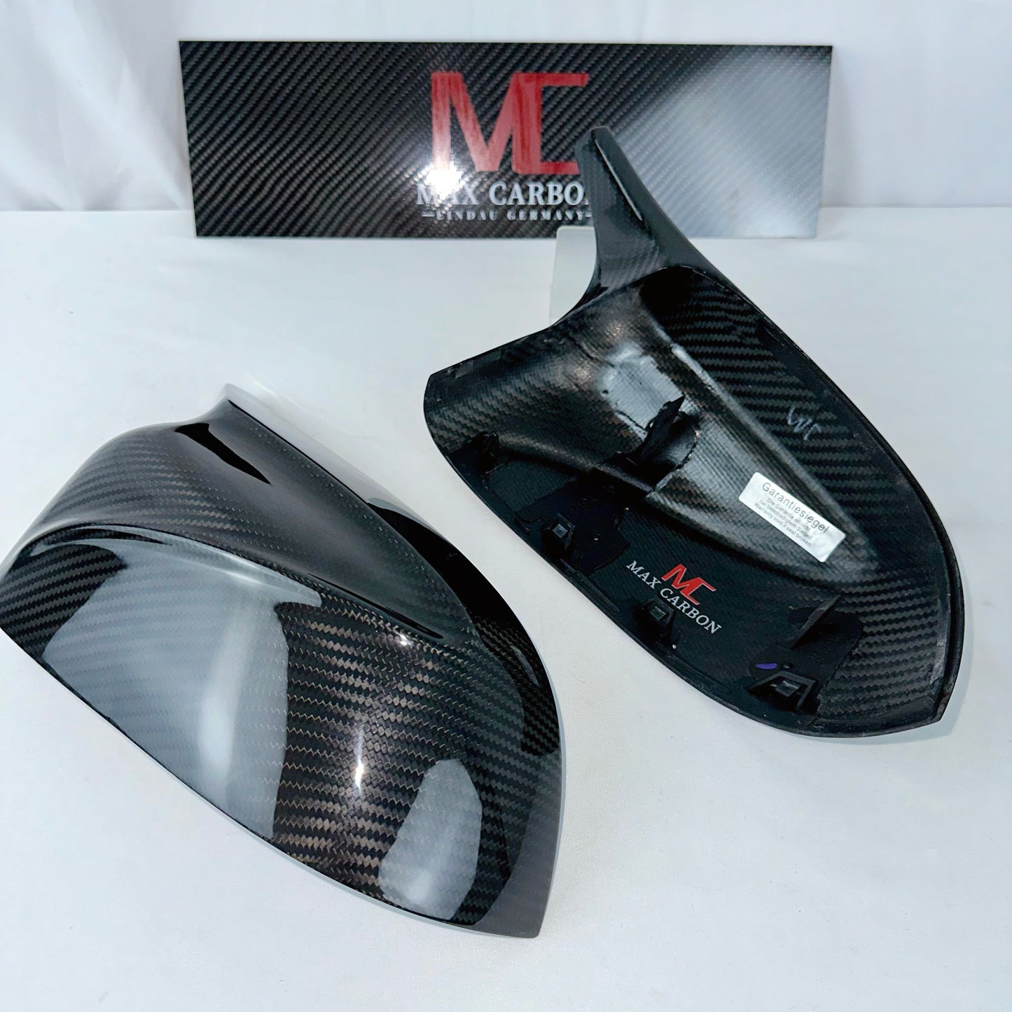 MC MAX CARBON Performance replacement mirror caps for BMW X3 X4 X5 X6 X7 G01 G02 G05 G06 G07