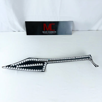 MAX CARBON DECOR STRIPS Air Conditioning Center Cover Panels for BMW F30 F31 F32 F33 F34 F35 F36 M3 M4 F80 F82 F83