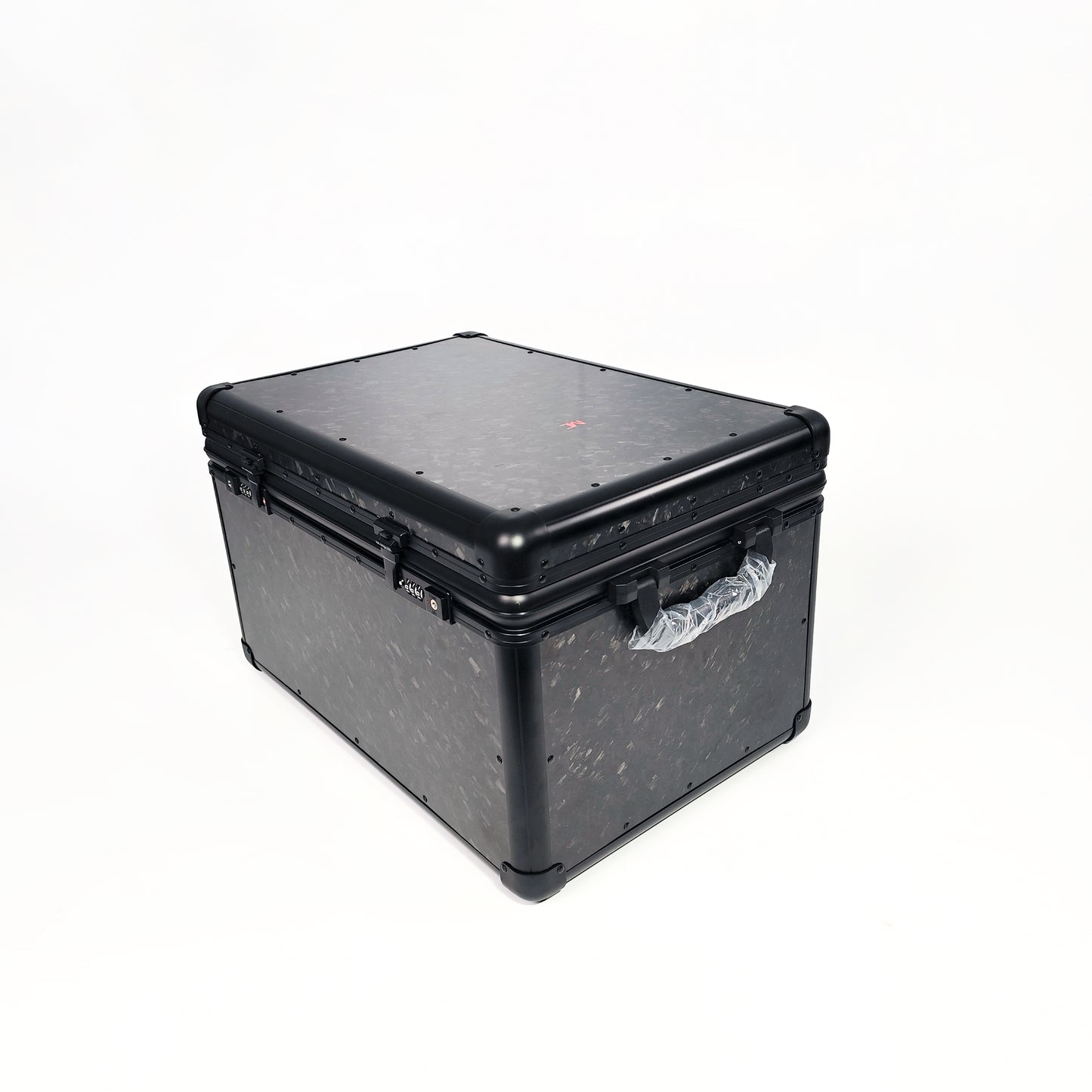 MC MAX CARBON Lifestyle Real Forged Carbon Motorcycle Case Car Case Topcase with TSA Lock 