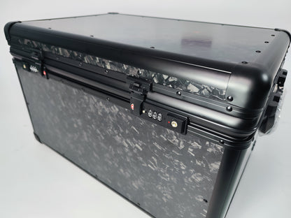 MC MAX CARBON Lifestyle Real Forged Carbon Motorcycle Case Car Case Topcase with TSA Lock 