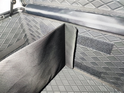 MC MAX CARBON Lifestyle Real Forged Carbon Motorcycle Case Car Case Topcase with TSA Lock 