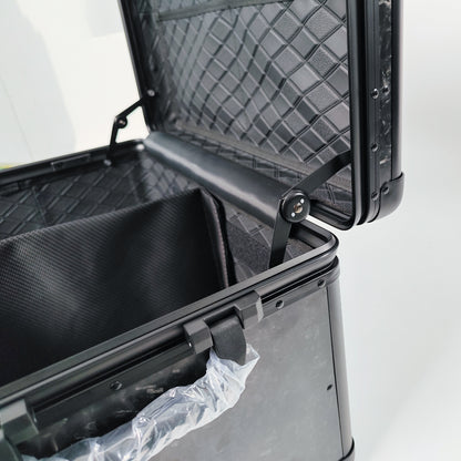 MC MAX CARBON Lifestyle Real Forged Carbon Motorcycle Case Car Case Topcase with TSA Lock 