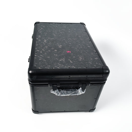 MC MAX CARBON Lifestyle Real Forged Carbon Motorcycle Case Car Case Topcase with TSA Lock 