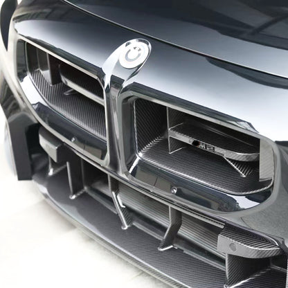 MAX CARBON Performance Real Carbon Dry Carbon Prepreg Grille Kidney Replacement Grille for BMW M2 G87