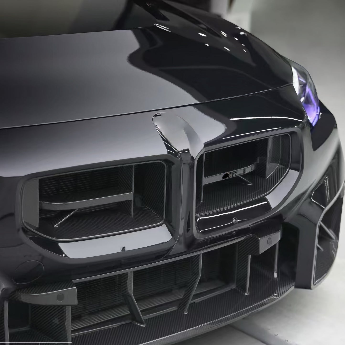 MAX CARBON Performance Real Carbon Dry Carbon Prepreg Grille Kidney Replacement Grille for BMW M2 G87