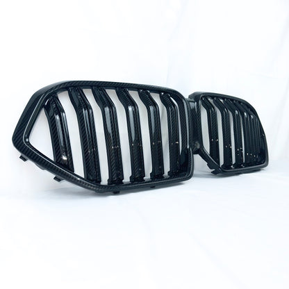 MC MAX CARBON Dry Carbon Performance Grille Grill Replacement for BMW X6 G06 X6M F96 