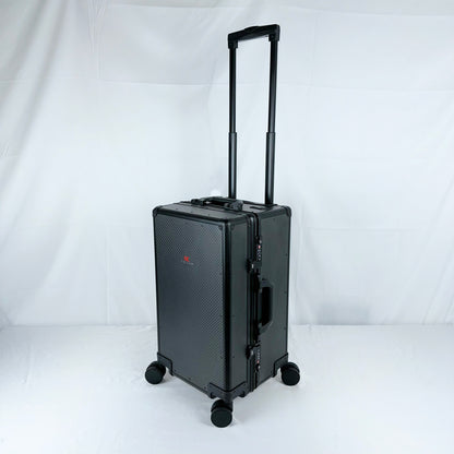 MC MAX CARBON Lifestyle Real Carbon High Quality Travel Luggage Hand Luggage Suitcase with TSA Lock 