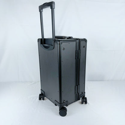 MC MAX CARBON Lifestyle Real Carbon High Quality Travel Luggage Hand Luggage Suitcase with TSA Lock 