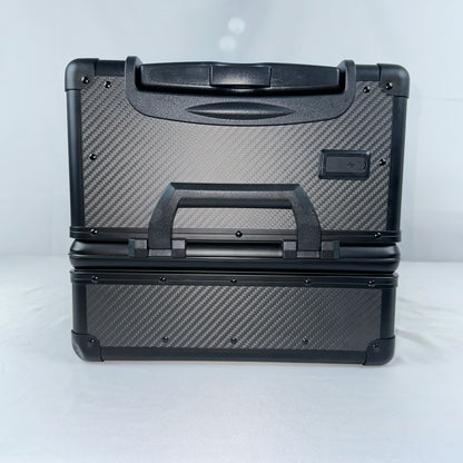 MC MAX CARBON Lifestyle Real Carbon High Quality Travel Luggage Hand Luggage Suitcase with TSA Lock 