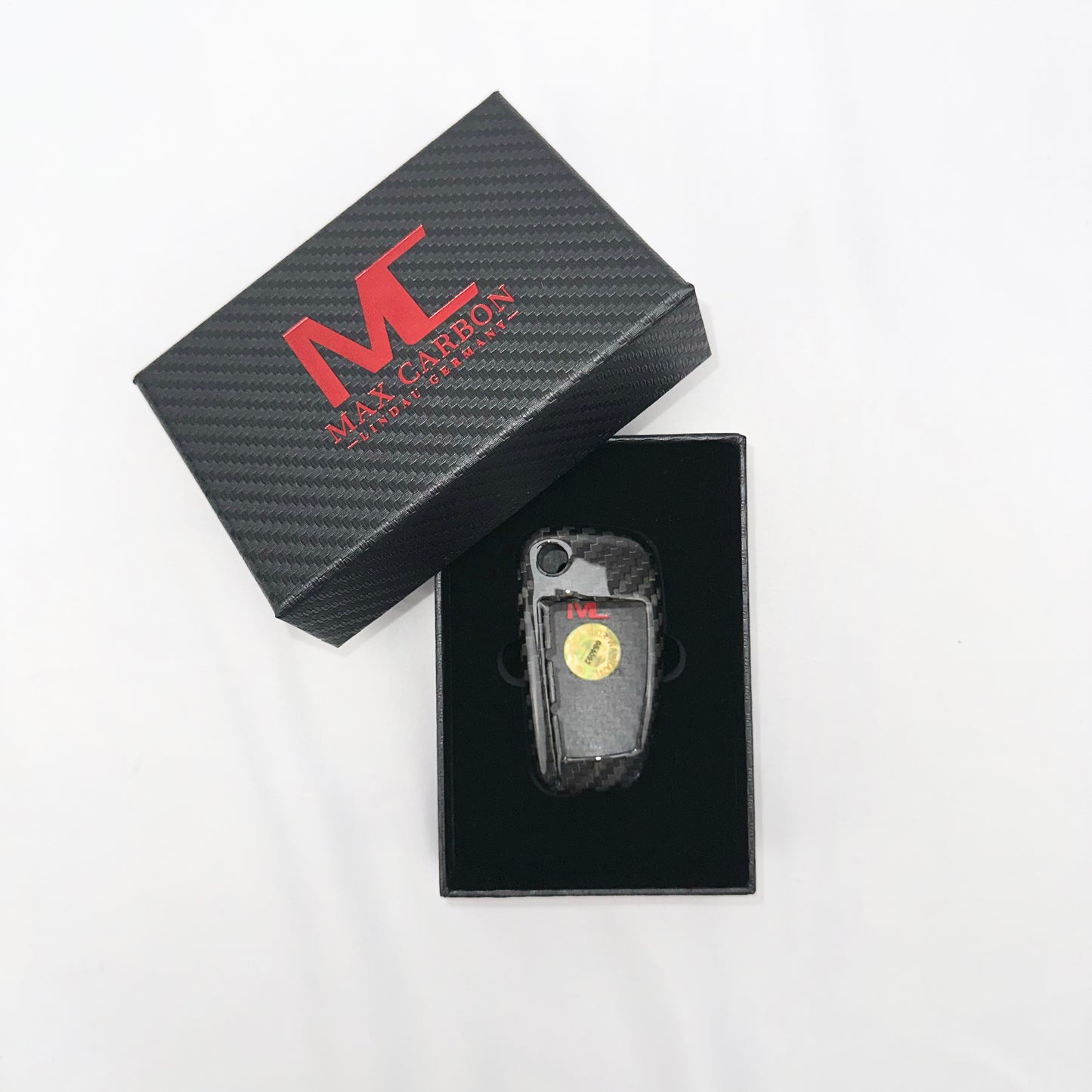 MAX CARBON Premium Key Cover Case for Audi A1 A3 A4 A5 A6 S3 RS3 S4 RS4 Q2 Q3 Q5 Q7 TT TTS TTRS