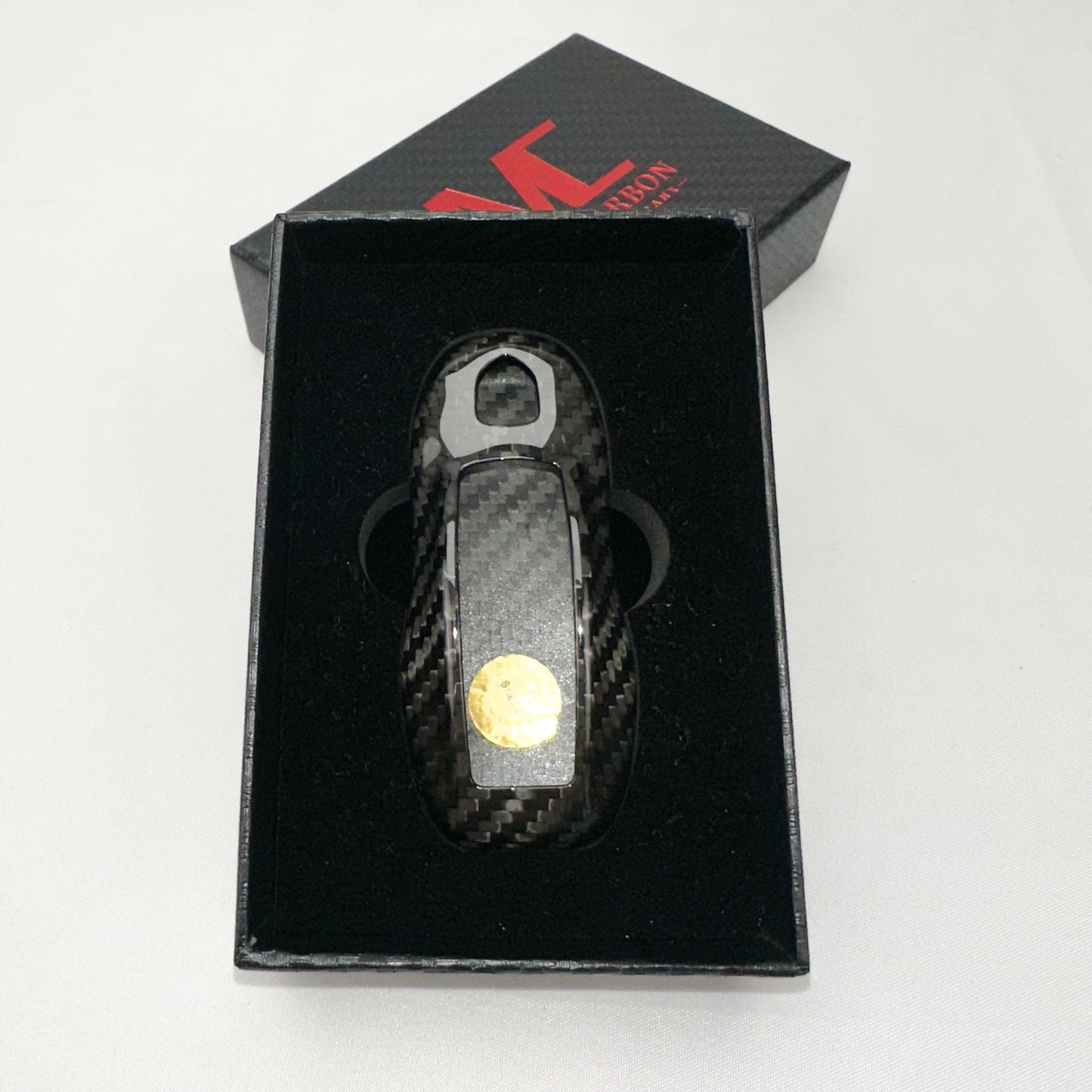 MAX CARBON Premium key shell replacement suitable for Porsche 911 Cayenne Macan 718 Panamera Cayman Boxster 