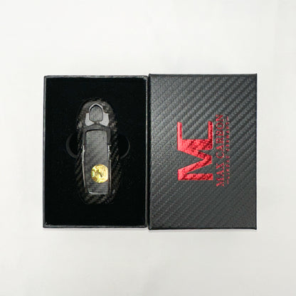 MAX CARBON Premium key shell replacement suitable for Porsche 911 Cayenne Macan 718 Panamera Cayman Boxster 