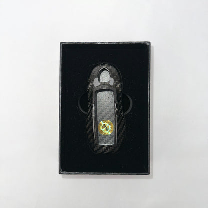 MAX CARBON Premium key shell replacement suitable for Porsche 911 Cayenne Macan 718 Panamera Cayman Boxster 