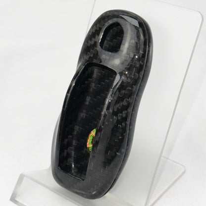 MAX CARBON Premium key shell replacement suitable for Porsche 911 Cayenne Macan 718 Panamera Cayman Boxster 