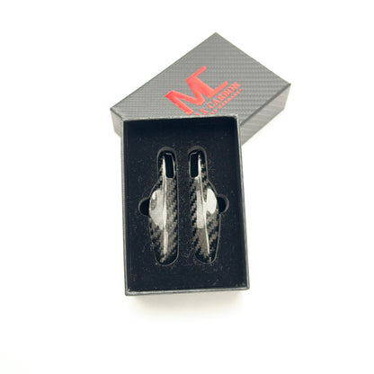 MAX CARBON Premium key shell replacement suitable for Porsche 911 Cayenne Macan 718 Panamera Cayman Boxster 