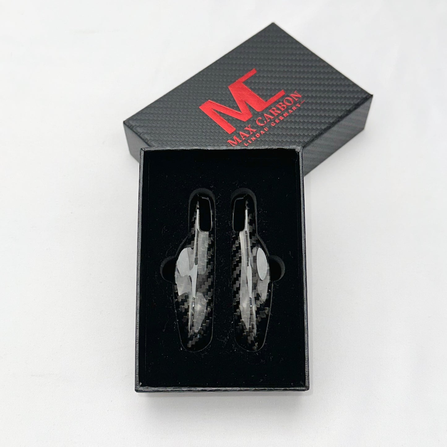 MAX CARBON Premium key shell replacement suitable for Porsche 911 Cayenne Macan 718 Panamera Cayman Boxster 