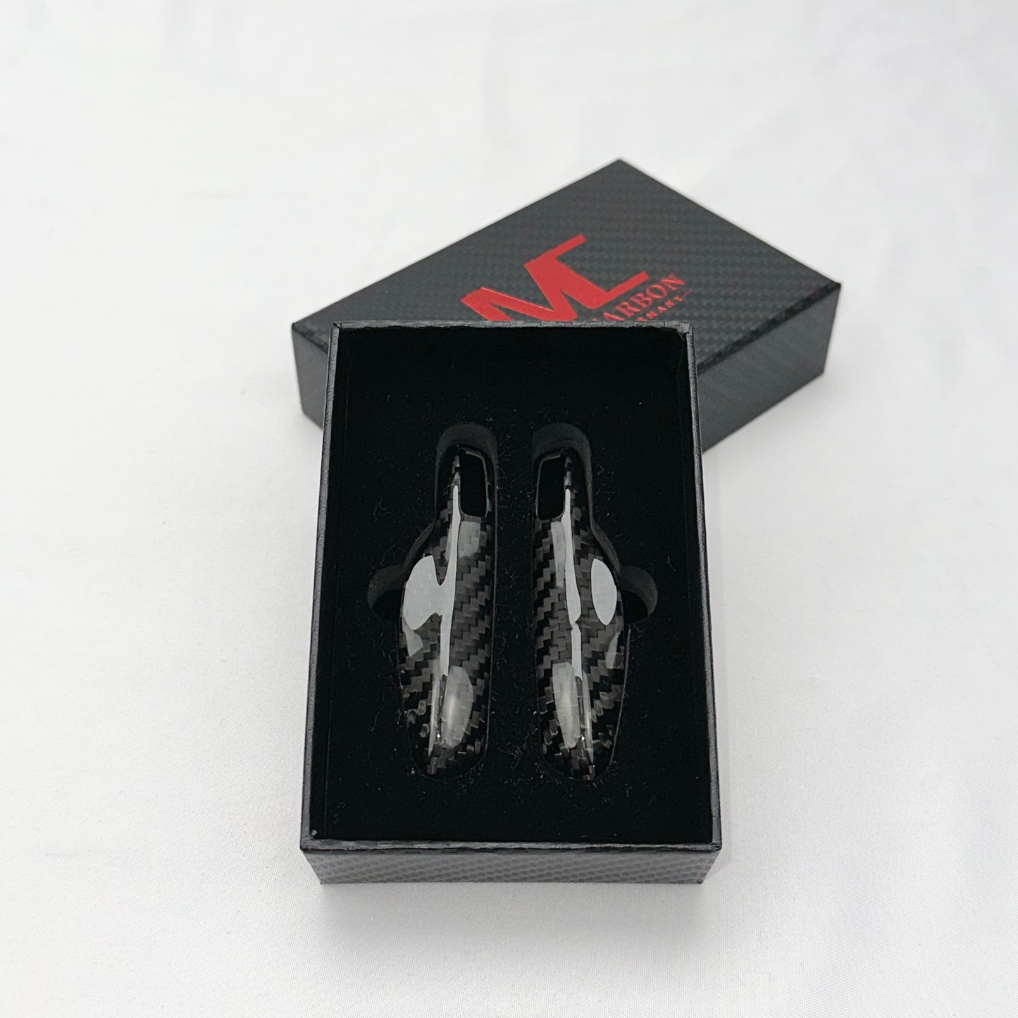 MAX CARBON Premium key shell replacement suitable for Porsche 911 Cayenne Macan 718 Panamera Cayman Boxster 