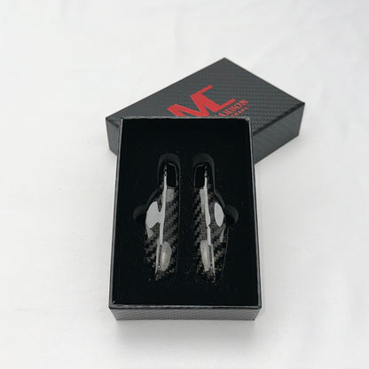 MAX CARBON Premium key shell replacement suitable for Porsche 911 Cayenne Macan 718 Panamera Cayman Boxster 