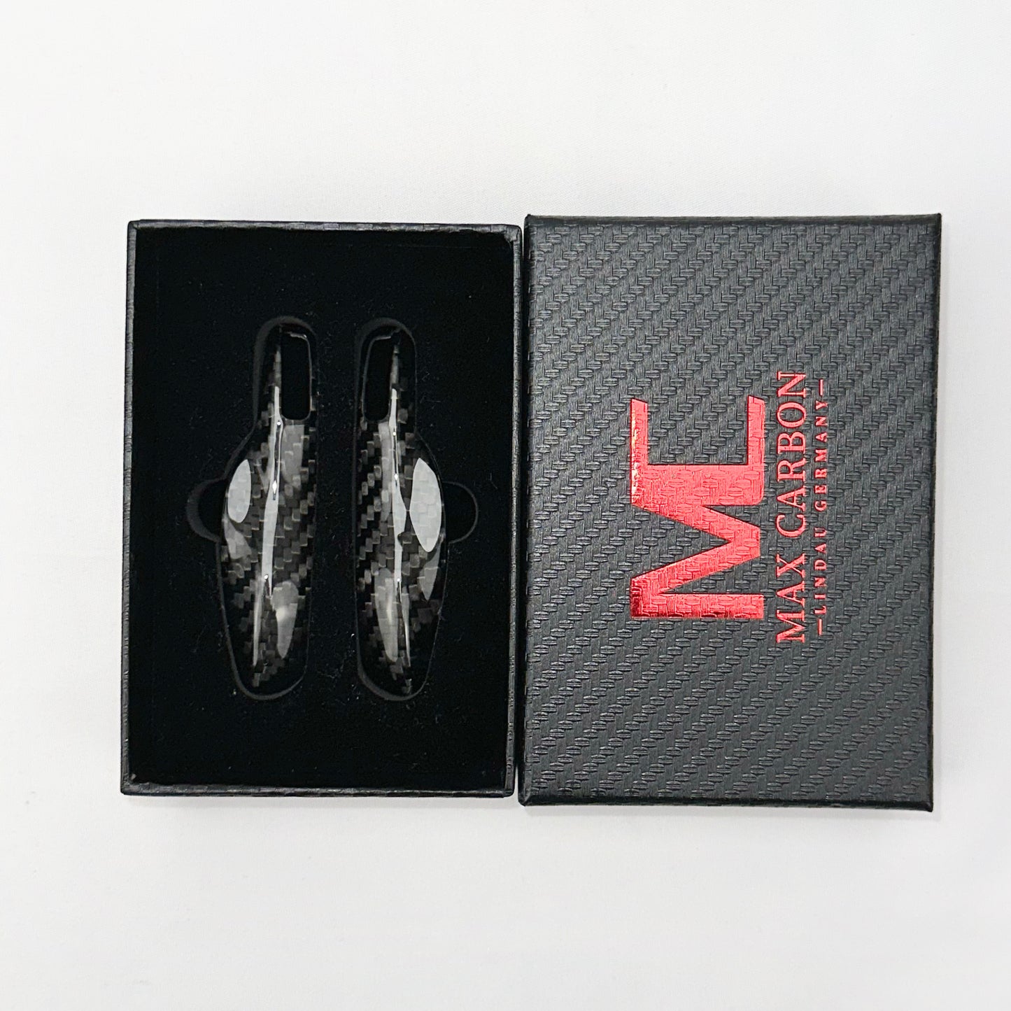 MAX CARBON Premium key shell replacement suitable for Porsche 911 Cayenne Macan 718 Panamera Cayman Boxster 