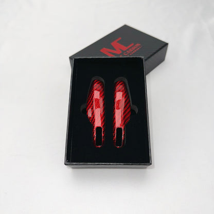 MAX CARBON Premium key shell replacement suitable for Porsche 911 Cayenne Macan 718 Panamera Cayman Boxster 