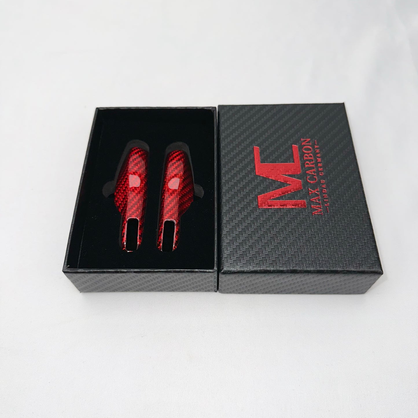 MAX CARBON Premium key shell replacement suitable for Porsche 911 Cayenne Macan 718 Panamera Cayman Boxster 