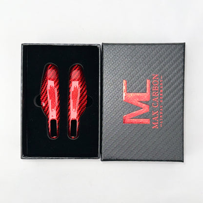 MAX CARBON Premium key shell replacement suitable for Porsche 911 Cayenne Macan 718 Panamera Cayman Boxster 