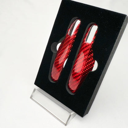 MAX CARBON Premium key shell replacement suitable for Porsche 911 Cayenne Macan 718 Panamera Cayman Boxster 