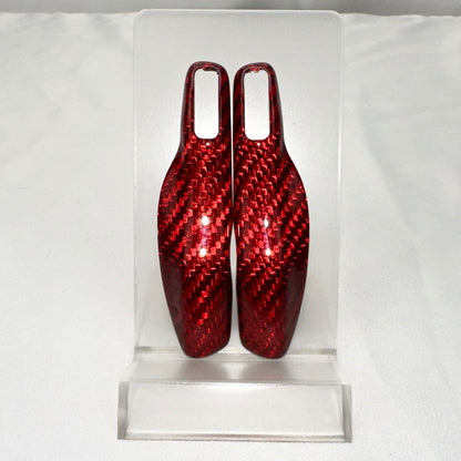 MAX CARBON Premium key shell replacement suitable for Porsche 911 Cayenne Macan 718 Panamera Cayman Boxster 