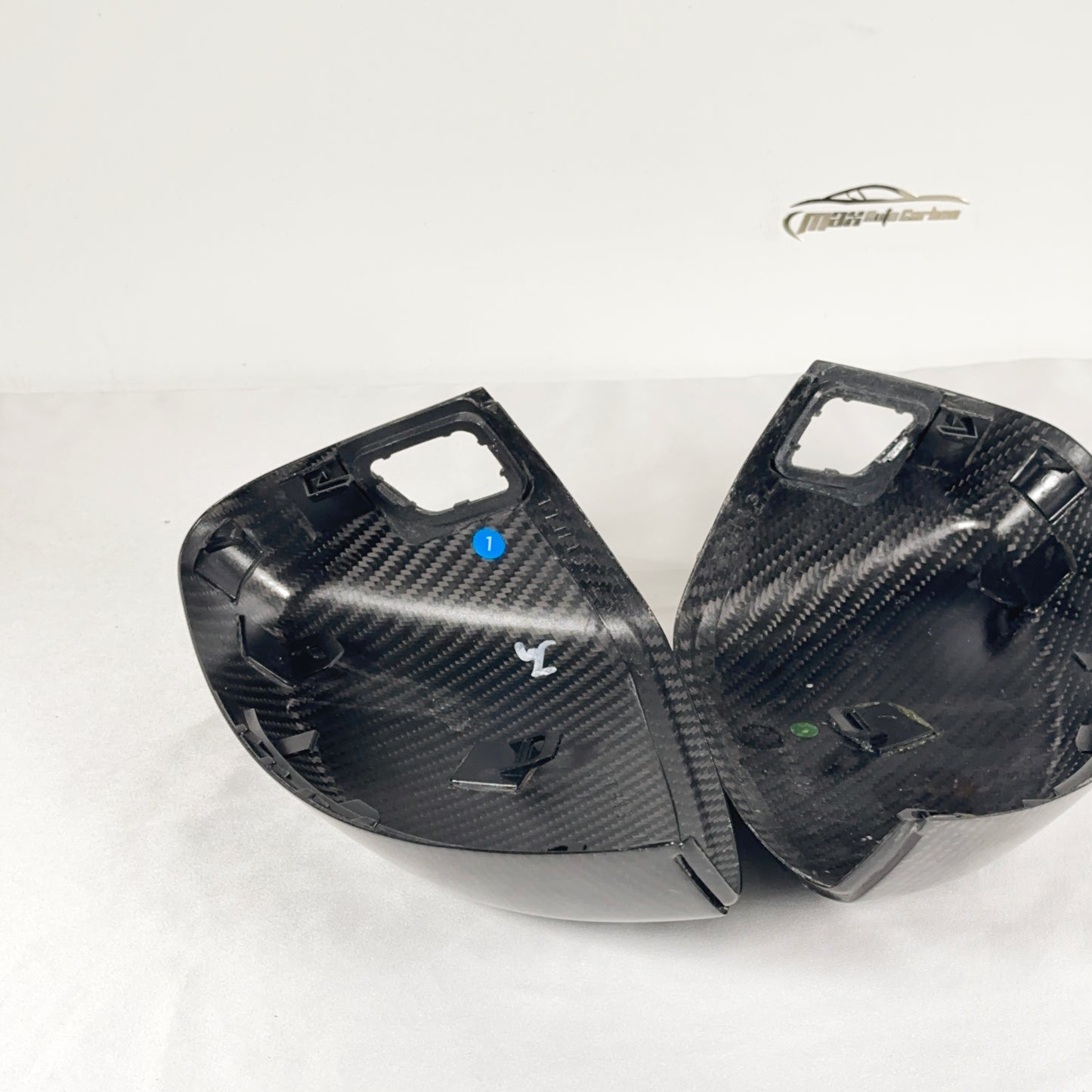 MC MAX CARBON Performance mirror caps replacement mirror cover for AUDI A3 S3 RS3 8V